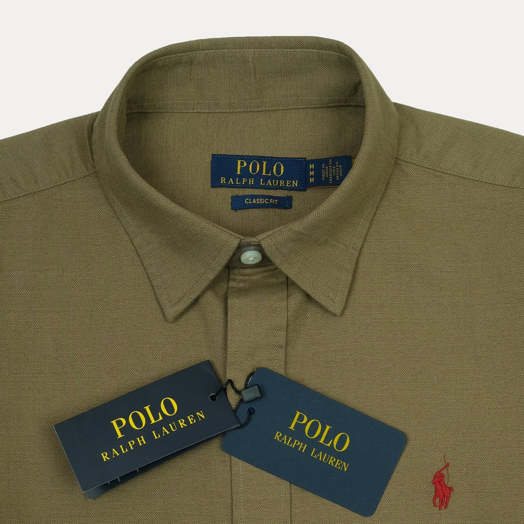 RL Olive Green Oxford Shirt