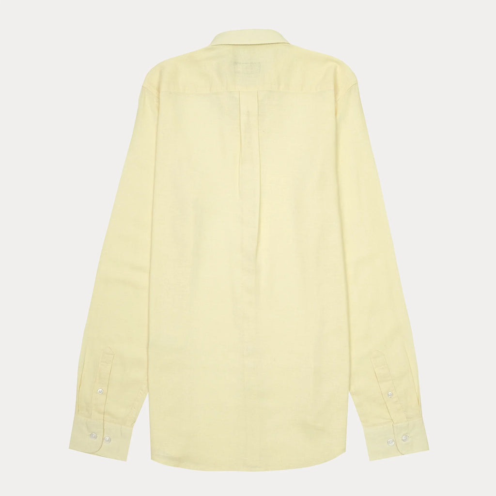 RL Lemon Yellow Linen Shirt