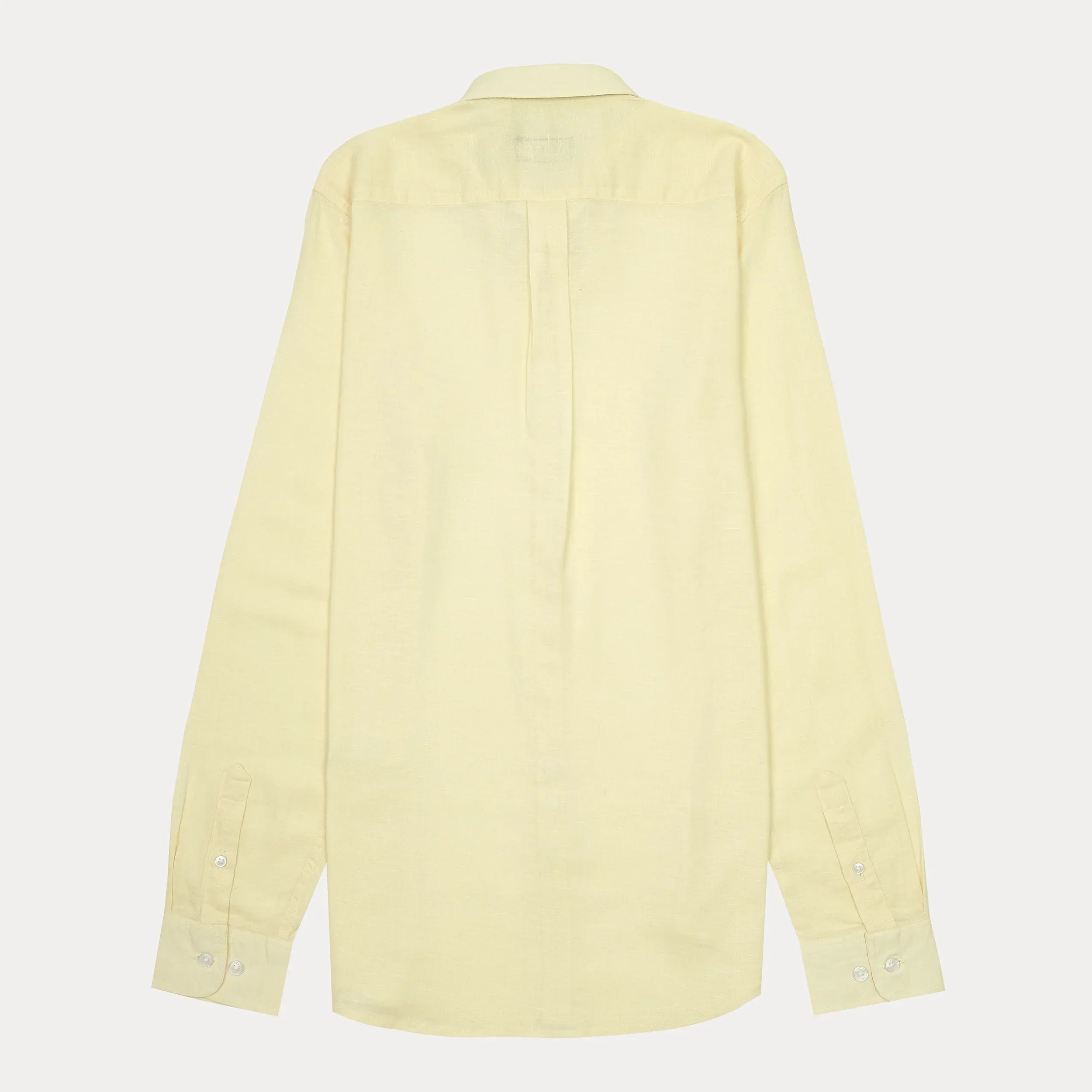 RL Lemon Yellow Linen Shirt