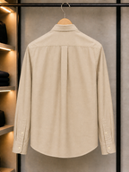 L Premium Classic Beige Full Sleeve Shirt
