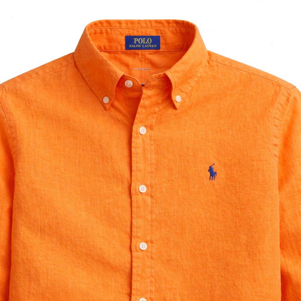 ABD Orange LINEN Shirt