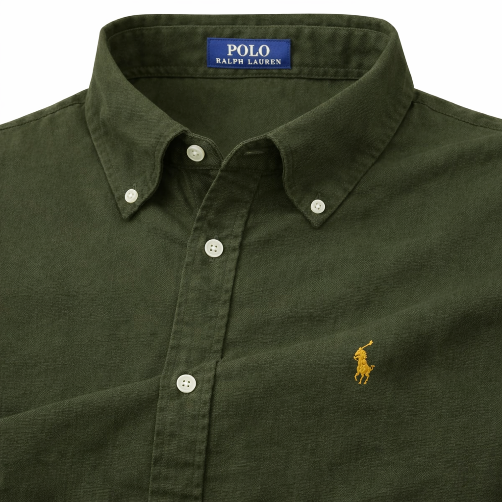 ABD Olive LINEN Shirt