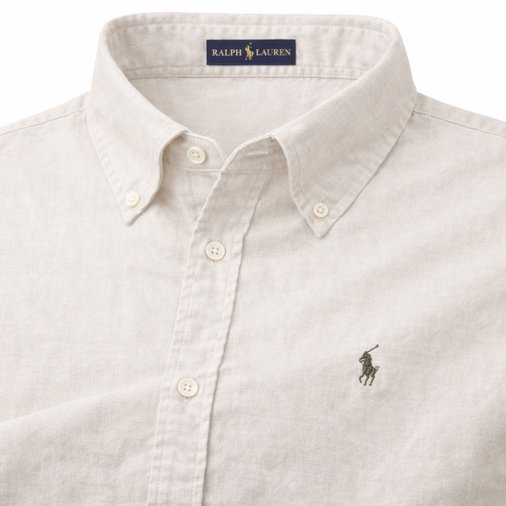 ABD Cream LINEN Shirt