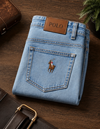 RL Polo Ice Blue Denim jean