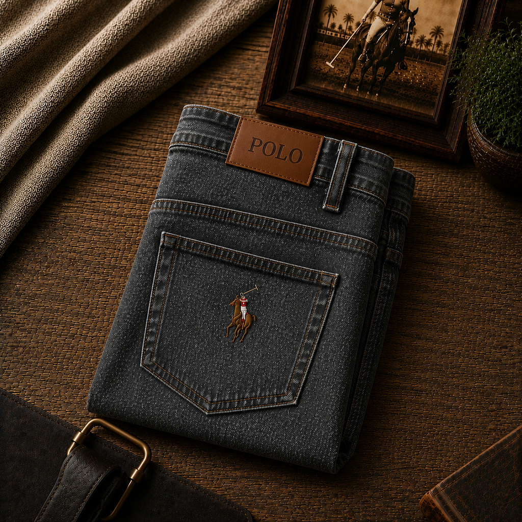 RL Polo Universal Grey Denim jean