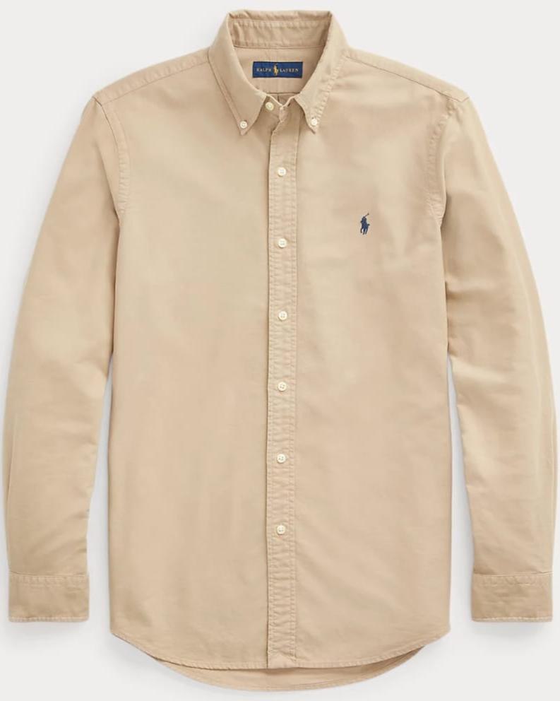 RL Tan Oxford Shirt