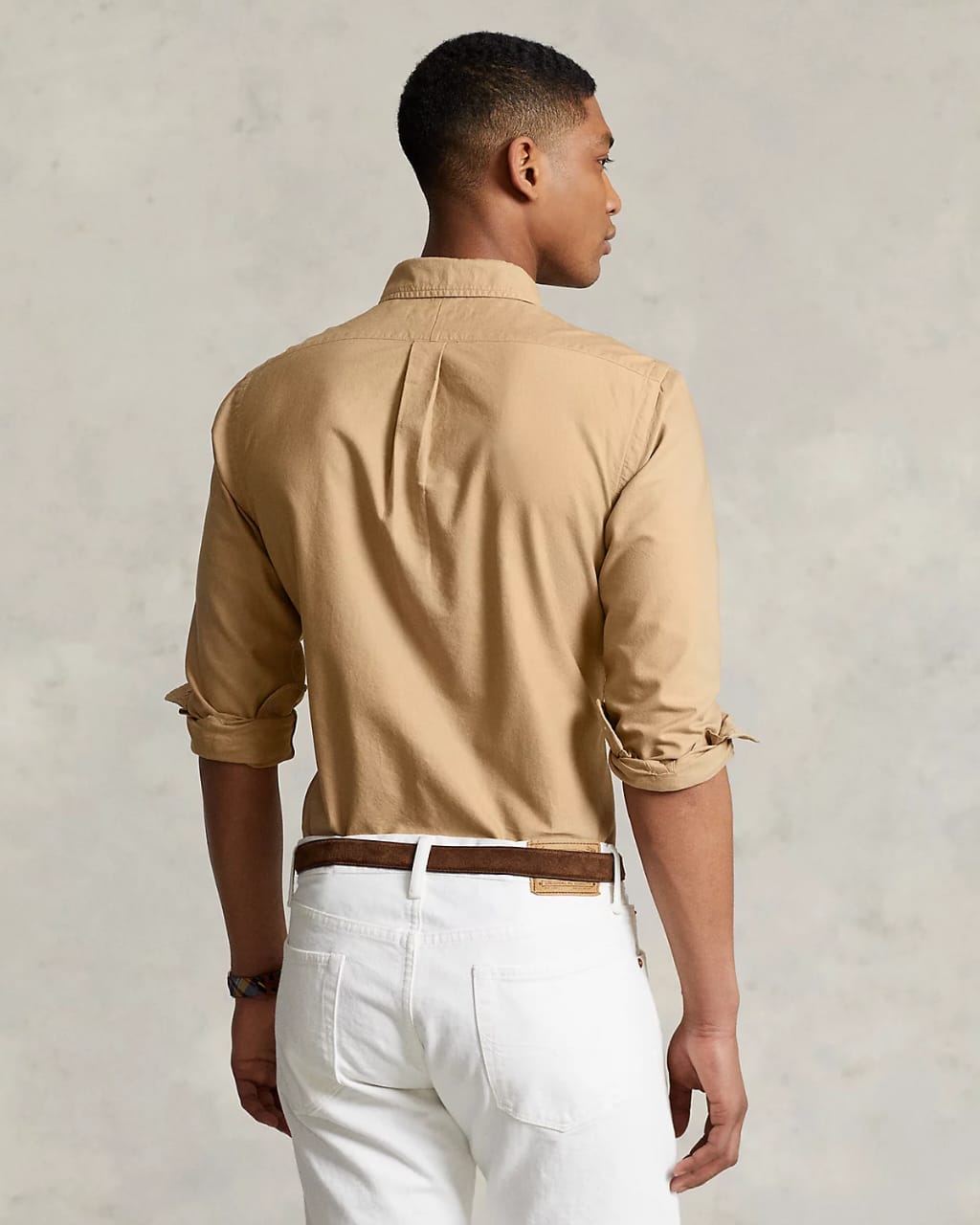 RL Tan Oxford Shirt