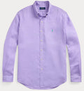 RL Lavendar Linen Shirt