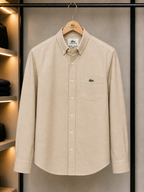 L Premium Classic Beige Full Sleeve Shirt