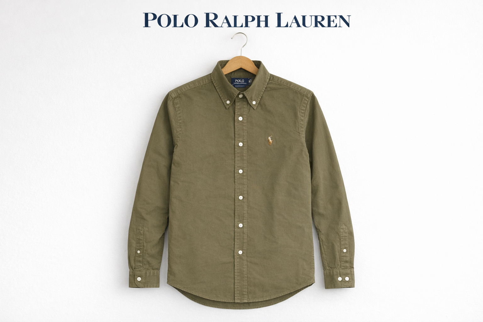 RL Classic Full Sleeve Shirt OLIVE GREEN