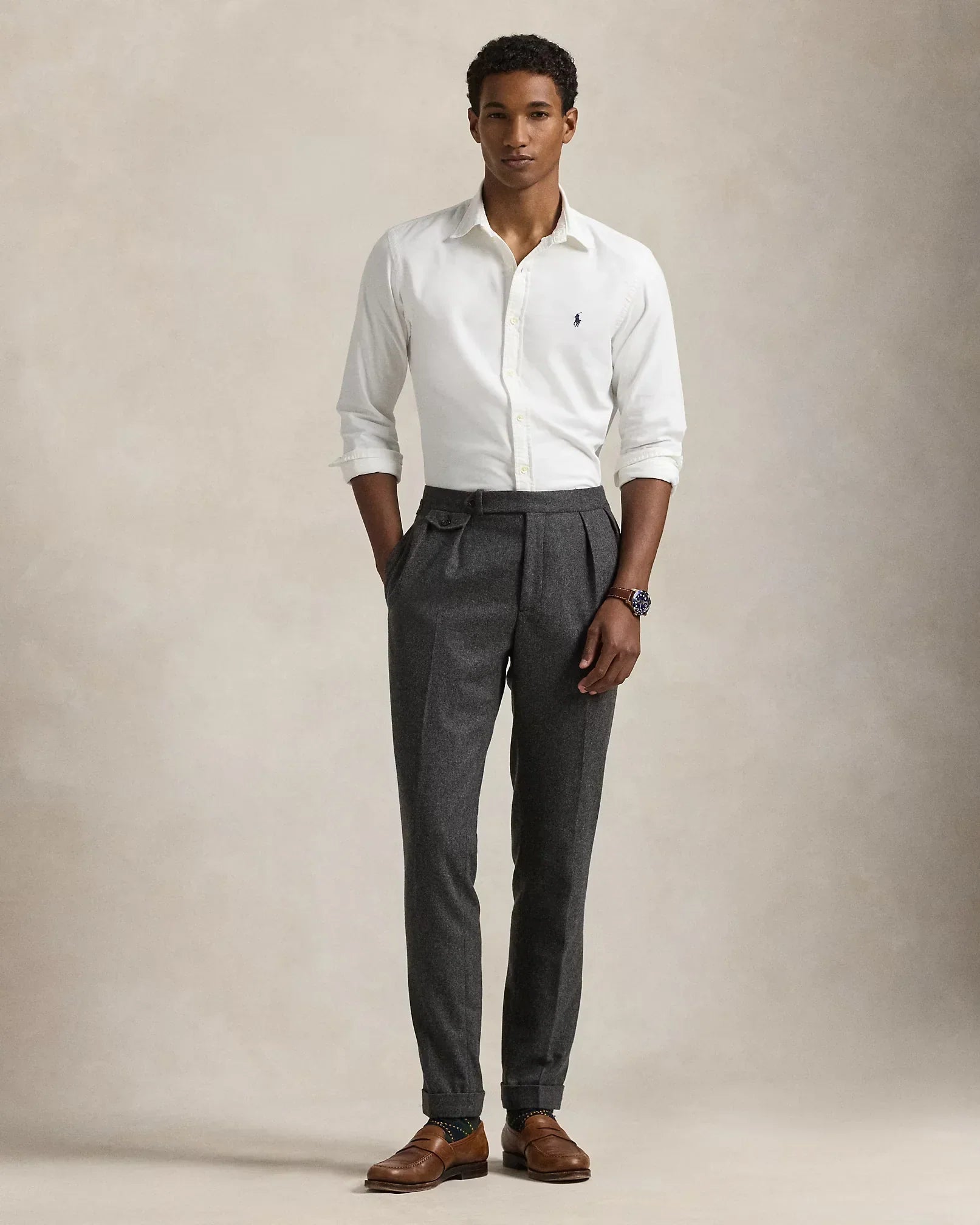 RL Classic White Oxford Shirt