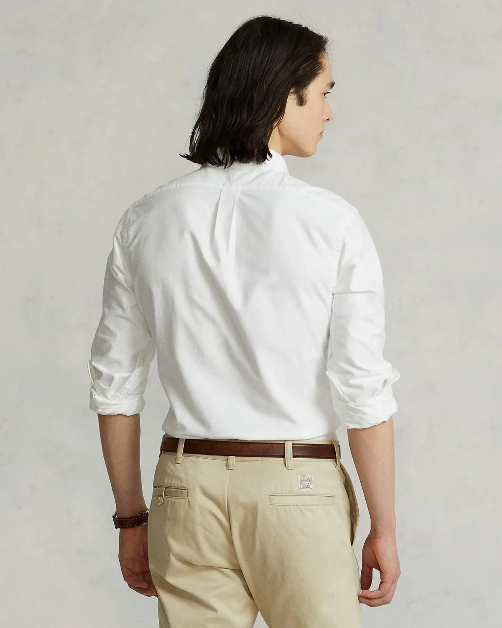 Ralph Lauren Effortlessly Elegant White Button-Up Shirt